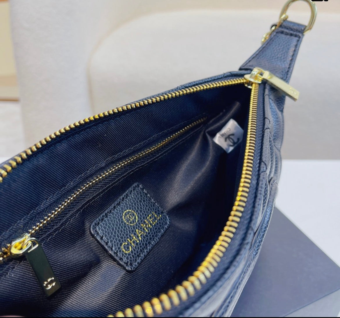 Woman Chanel handbag